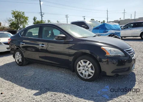 2013 Nissan Sentra S из США, поврежденный, VIN 3N1AB7AP1DL786972
